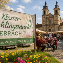 Kloster-Frühlingsmarkt Ebrach 2026 - Programm, Musik und Familienaktionen
