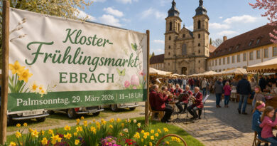 Kloster-Frühlingsmarkt Ebrach 2026 - Programm, Musik und Familienaktionen