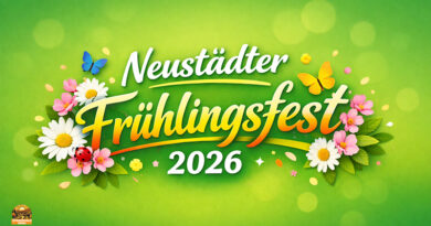 Frühlingsfest Neustadt-Aisch 2026 - Das Neustädter Frühlingsfest lockt am ersten Maiwochenende mit vielen Aktionen und einem verkaufsoffenem Sonntag in die Innenstadt