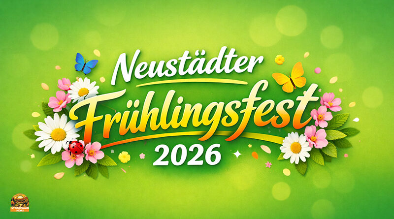 Frühlingsfest Neustadt-Aisch 2026 - Das Neustädter Frühlingsfest lockt am ersten Maiwochenende mit vielen Aktionen und einem verkaufsoffenem Sonntag in die Innenstadt