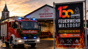 150 Jahre Feuerwehr Walsdorf: Festwochenende mit Musik und Festzug