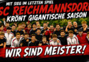 SC Reichmannsdorf ist Meister der Bamberger Kreisliga. Aufstieg in die Bezirksliga. Gruppenfoto der Fußballmannschaft