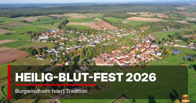 Heilig-Blut-Fest 2026 in Burgwindheim: Termine, Prozessionen und Markttag