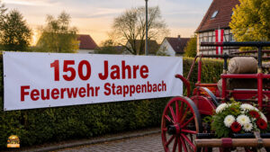 Die Freiwillige Feuerwehr Stappenbach hat ihr 150-jähriges Bestehen mit einem großen Festwochenende gefeiert. Von Donnerstag bis Sonntag stand der Ort ganz im Zeichen des Jubiläums.