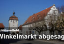 Winkelmarkt 2026 in Schlüsselfeld wegen extremer Hitze abgesagt