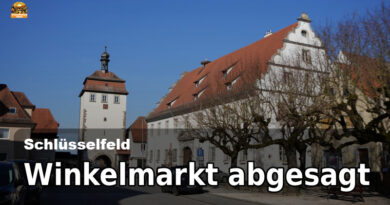 Winkelmarkt 2026 in Schlüsselfeld wegen extremer Hitze abgesagt