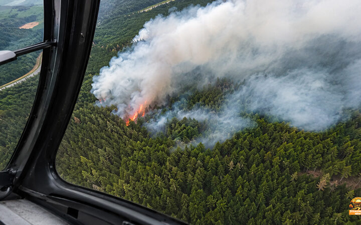 Hohe Waldbrandgefahr: Beobachtungsflüge über Oberfranken angeordnet