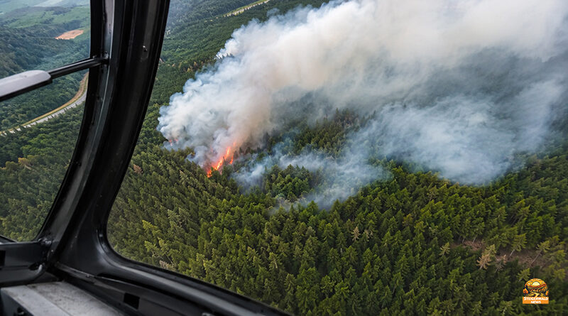 Hohe Waldbrandgefahr: Beobachtungsflüge über Oberfranken angeordnet