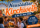 Menschen feiern auf der Kerwa in Neustadt. Neustädter Kirchweih 2026 - Neun Tage Feststimmung in Neustadt an der Aisch