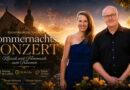 Sommernachtskonzert in Ebrach: Klassik und Filmmusik in der Klosterkirche mit Svenja Weierich und Thomas Meyer