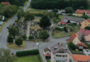 Baustelle beim Friedhof Schlüsselfeld. Ab 3. August 2026 ist die Kreuzung Aschbacher Straße / Batschkastraße in Schlüsselfeld wegen Straßenbauarbeiten bis 11. September vollständig gesperrt.