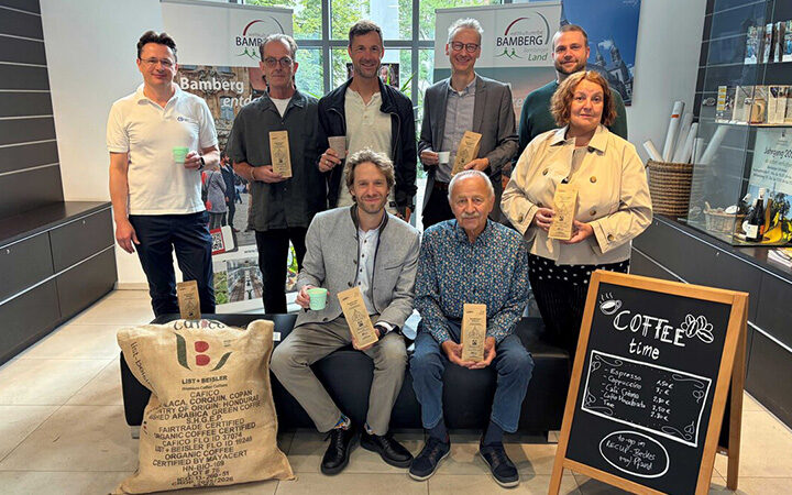„Bamberger Böhnla“: Kaffee aus Bamberg unterstützt die Lebenshilfe - Bürgermeister Bamberg