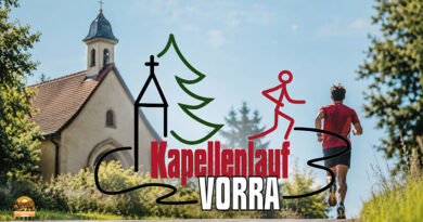 Am 2. August 2026 lädt der Laufclub Vorra zum 15. Kapellenlauf ein. Angeboten werden Halbmarathon, Viertelmarathon, Hobbylauf, Nordic Walking sowie Kinderläufe.