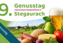 Der 9. Genusstag findet am 27. September 2026 in Stegaurach statt. Rund 70 Aussteller präsentieren regionale Spezialitäten und Kunsthandwerk.