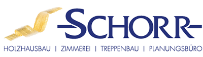Holzbau Schorr Burghaslach Firmenlogo Treppen Häuser