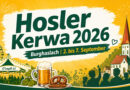 Hosler Kerwa 2026: Burghaslach feiert vom 2. bis 7. September