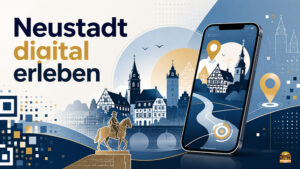 Neustadt an der Aisch digital entdecken: Neue Erlebnis-Website führt durch die Stadt - QR-Code