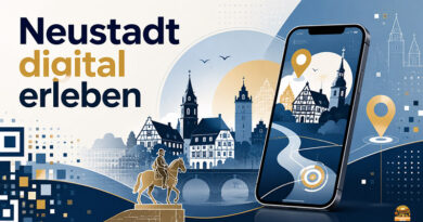 Neustadt an der Aisch digital entdecken: Neue Erlebnis-Website führt durch die Stadt - QR-Code