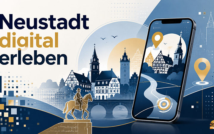 Neustadt an der Aisch digital entdecken: Neue Erlebnis-Website führt durch die Stadt - QR-Code