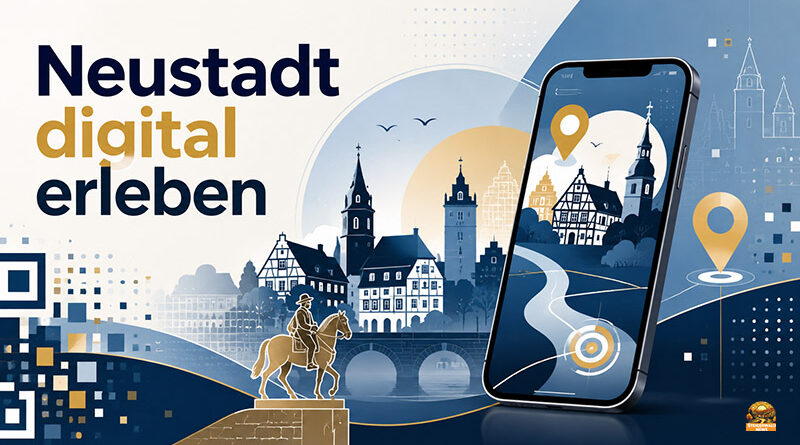Neustadt an der Aisch digital entdecken: Neue Erlebnis-Website führt durch die Stadt - QR-Code