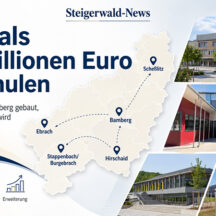 Mehr als 130 Millionen Euro für Schulen: So stark wird im Landkreis Bamberg gebaut