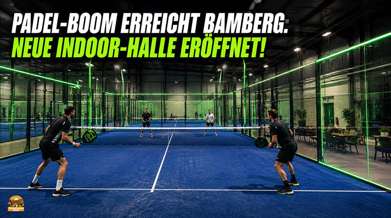 Padel in Bamberg - Das neue Courtwerk eröffnet mit vier Indoor-Courts. Alle Infos zu Preisen, Öffnungszeiten, Buchung und dem Trendsport.