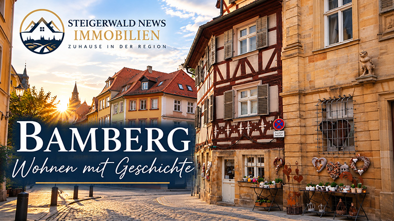 Bamberg - Wohnen mit Geschichte – wenn alte Häuser Heimat prägen. Immobilienmarkt Bamberg