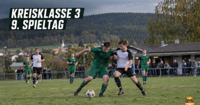 Kreisklasse 3 Bamberg: Sieben Tore vom Spitzenreiter – Frensdorf setzt ein dickes Ausrufezeichen. 9. Spieltag 2026