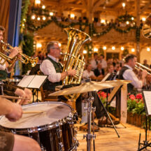 Musikantenstadl in Wachenroth: Blasmusikabend in der Ebrachtalhalle