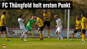 FC Thüngfeld holt ersten Punkt – am Sonntag wartet Schnaid/Rothensand - Gegen den Post-SV Bamberg erkämpfte sich die Mannschaft von Spielertrainer Dominik Malina ein 1:1.