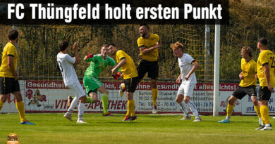 FC Thüngfeld holt ersten Punkt – am Sonntag wartet Schnaid/Rothensand - Gegen den Post-SV Bamberg erkämpfte sich die Mannschaft von Spielertrainer Dominik Malina ein 1:1.
