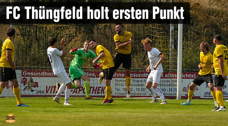 FC Thüngfeld holt ersten Punkt – am Sonntag wartet Schnaid/Rothensand - Gegen den Post-SV Bamberg erkämpfte sich die Mannschaft von Spielertrainer Dominik Malina ein 1:1.