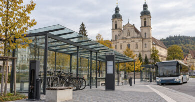 Neue Mobilstation in Ebrach: Bus, Rad und Denkmalschutz unter einem Dach